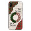 This Is The Reason Wreath Crown Of Thorns - Christmas Christian Phone Case