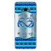 Indigenous - American Indian Personalized Blue Pattern Phone Case