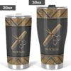 Barbers Printed Personalized Tumber