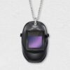 Black Welding Helmet Ornament