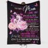 To My Mom - Personalized Mother'S Day Blanket