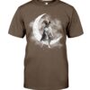 Jack Russell Terrier Sit On The Moon Classic T-Shirt